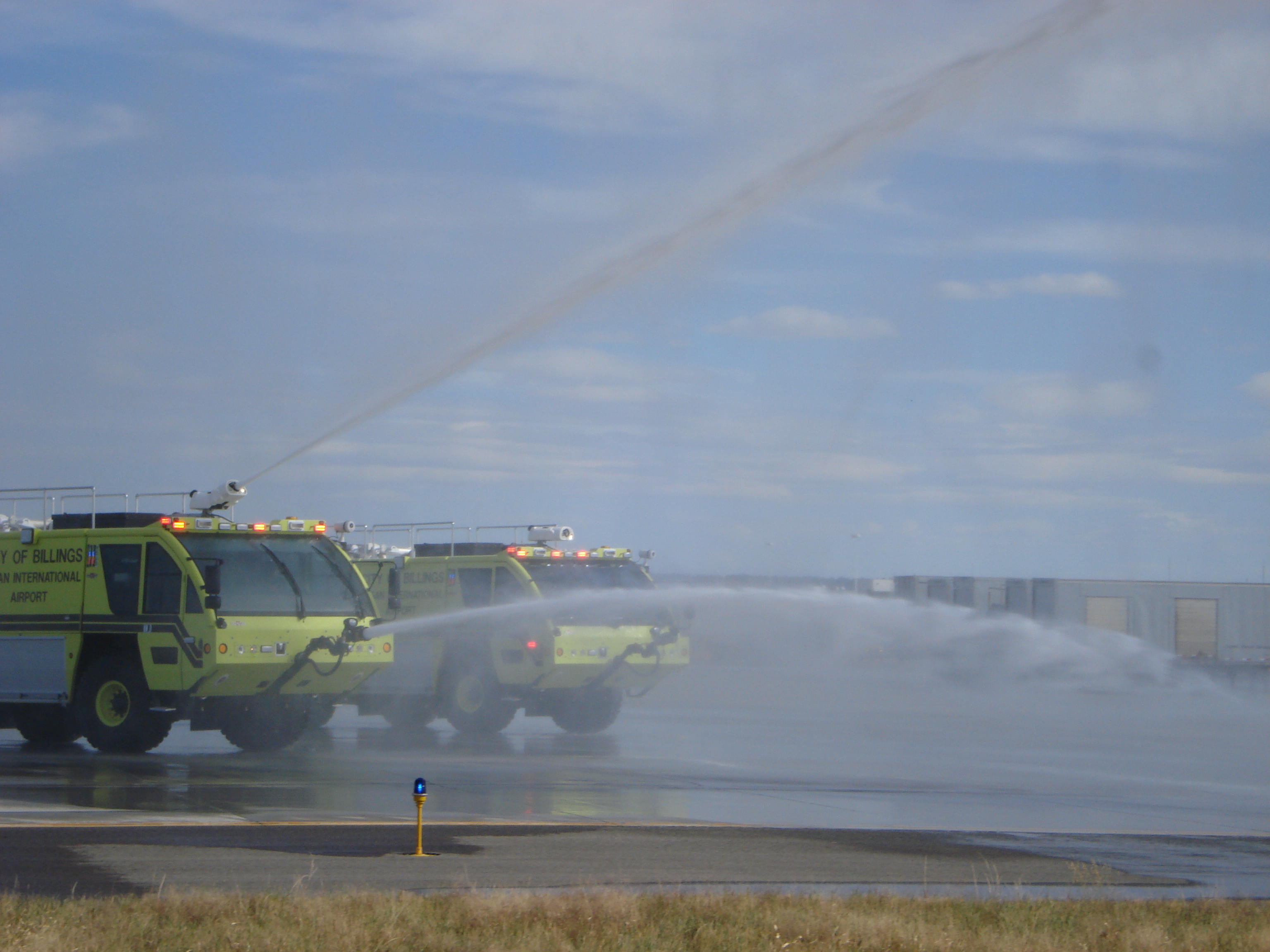 ARFF Fire Truck Demonstration