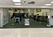 Old TSA Screening Area on First Floor