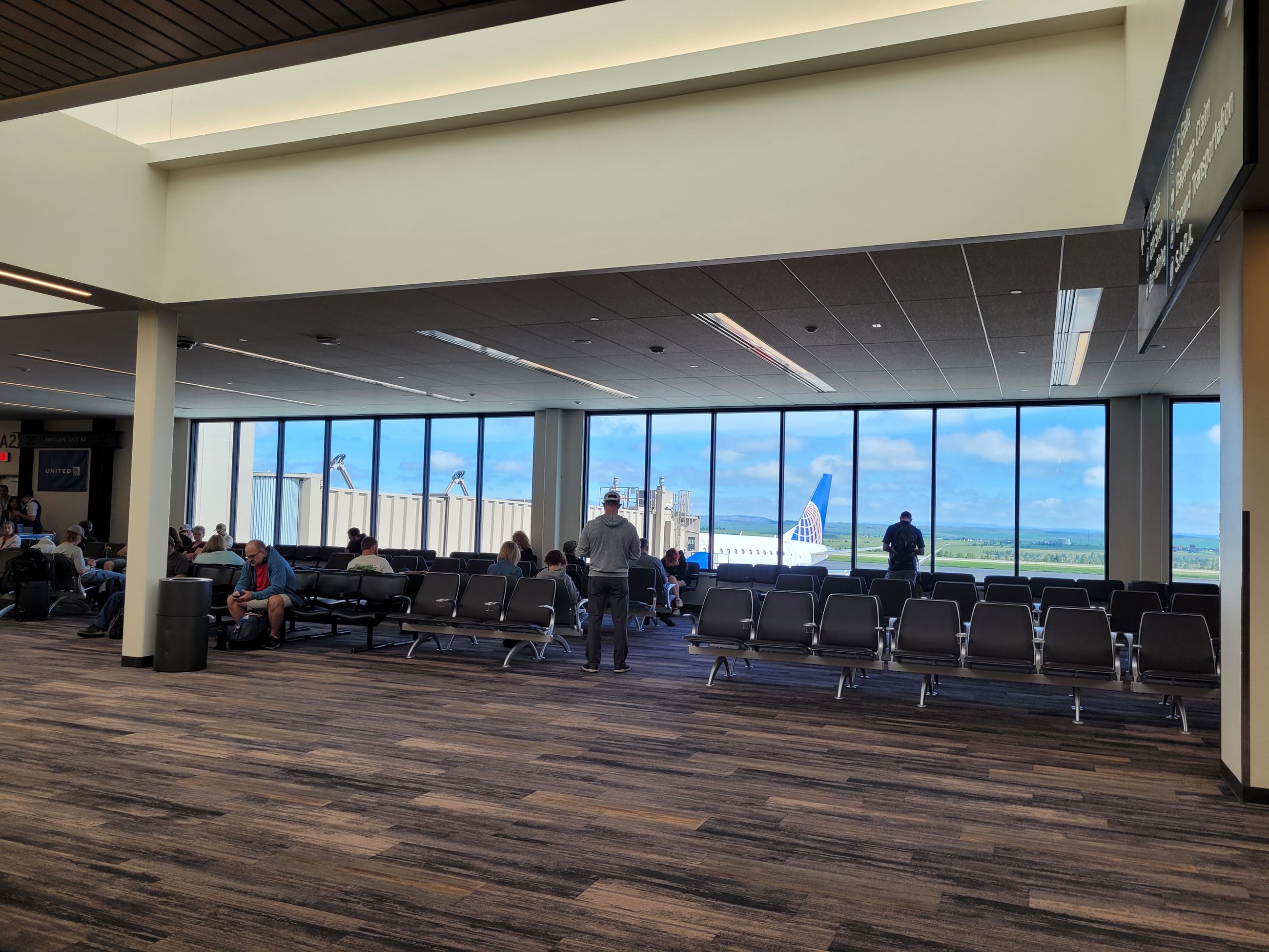 Inaugural Flight at New Concourse A 2022