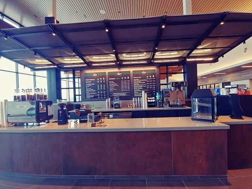 Coffee Bar located on Concourse A