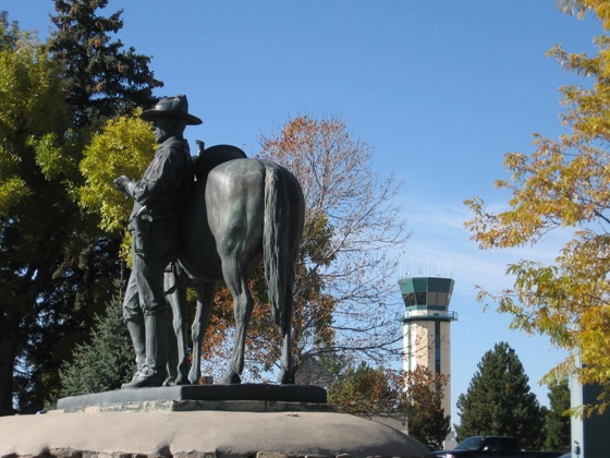 Range Rider - Control Tower in Background