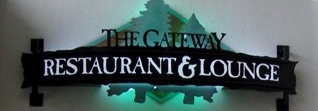 Gateway restaurant sign